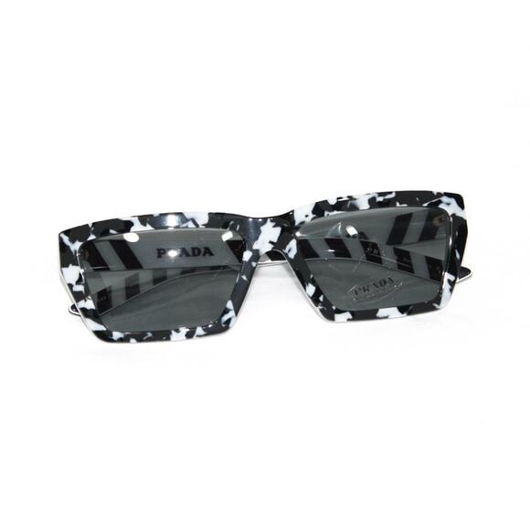 PRADA Black Grey Sunglasses NWT Model PR 04VS 57 - Picture 2 of 12